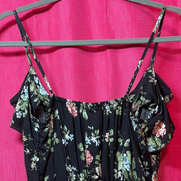 NWT RUE21 BLACK FLORAL DRESS SIZE S - Picture 12 of 16
